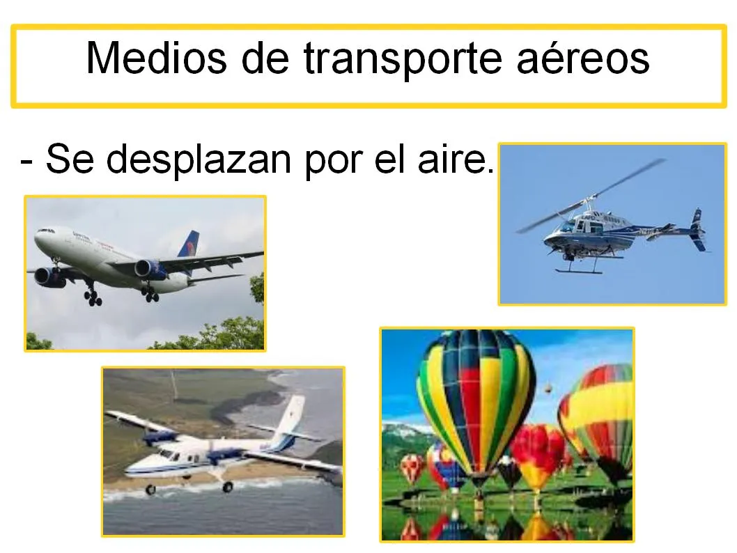 Medios de transporte aereos - Imagui