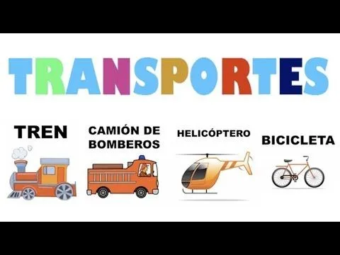 Los medios de transporte en español - YouTube Los medios de transporte en español - YouTube