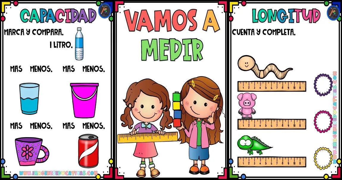VAMOS A MEDIR CUADERNO DE MEDIDAS – Imagenes Educativas VAMOS A MEDIR CUADERNO DE MEDIDAS – Imagenes Educativas