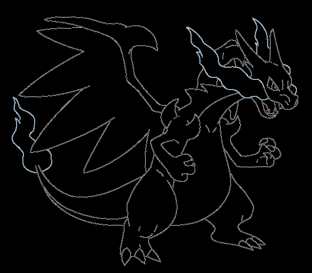 Charizard para colorear - Imagui