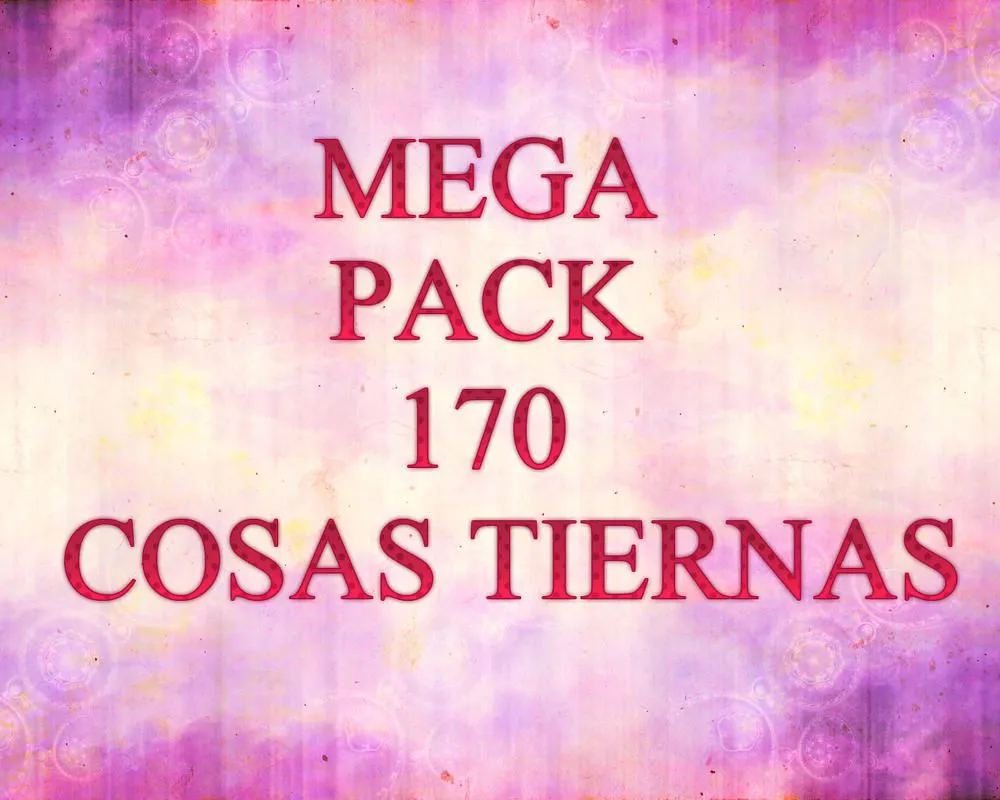 MEGA PACK 170 COSAS TIERNAS! (PNG) by Loretoxy on DeviantArt