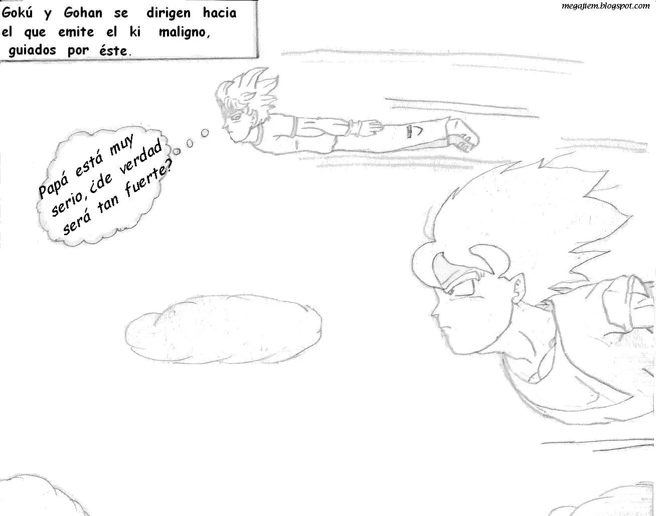 MegaJiem: DBZ: rUnar (viñ 5-6): "¿Este es el enemigo?"