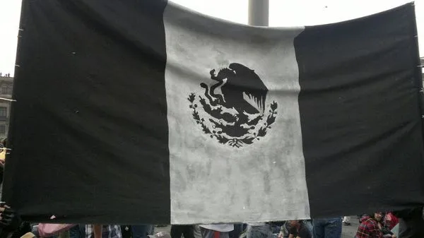 Megamarcha bandera de luto por el homicidio de la democracia en ... Megamarcha bandera de luto por el homicidio de la democracia en ...