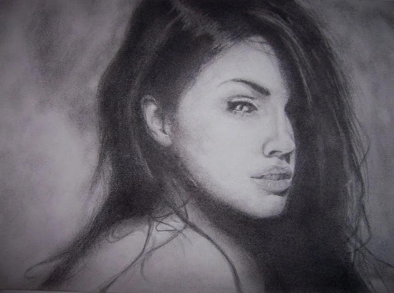 Megan Original Art by David zaidiza :: PicassoMio Megan Original Art by David zaidiza :: PicassoMio