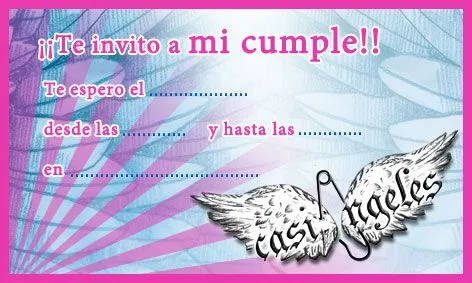 Invitaciónes de cumpleaños de jovenes para imprimir - Imagui Invitaciónes de cumpleaños de jovenes para imprimir - Imagui