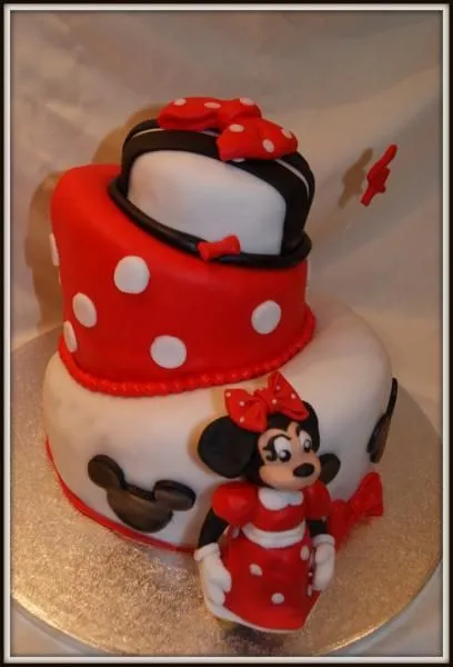 Mein Topsy Turvy-Versuch * Minnie Maus* | Motivtorten Fotos Forum ...