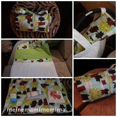 meine mami me mima: DIY: cambiador bebé con bolsillo