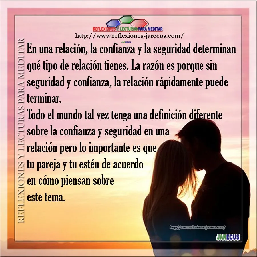 Mejora la seguridad en tu relación | Reflexiones y Lecturas para ... Mejora la seguridad en tu relación | Reflexiones y Lecturas para ...