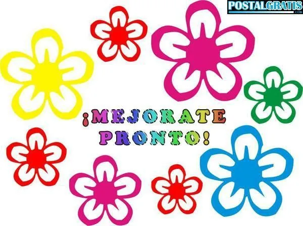 Mejorate pronto | saludo de recuperación | Pinterest