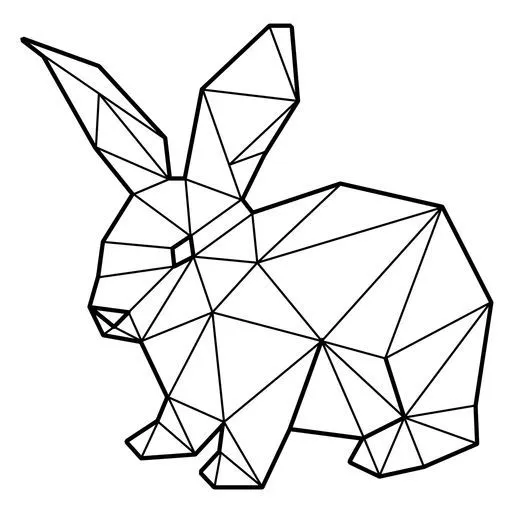 Las mejores 180 ideas de animales geométricos en 2023 | animales geometricos,  decoración de unas, disenos de unas