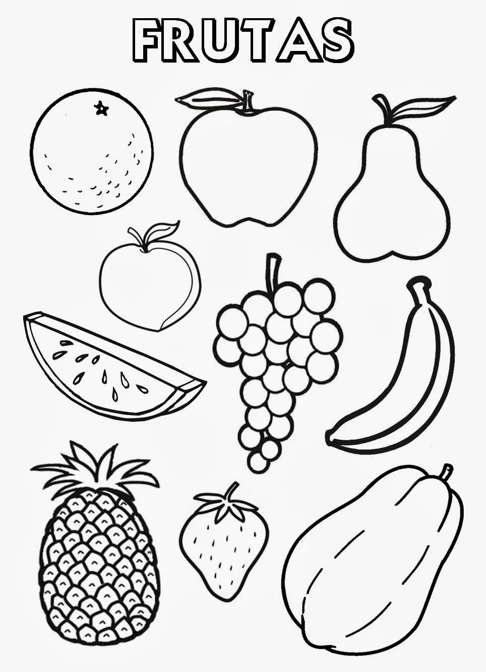 Las mejores 26 ideas de Alimentos para colorear | alimentos para colorear, alimentos preescolar, frutas para colorear Las mejores 26 ideas de Alimentos para colorear | alimentos para colorear, alimentos preescolar, frutas para colorear