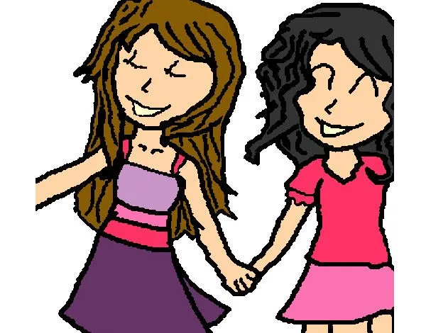 Mejor amiga dibujo - Imagui
