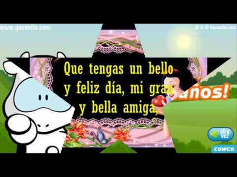 Para la mejor de mis Mejores amiga.un feliz cumleaños - YouTube