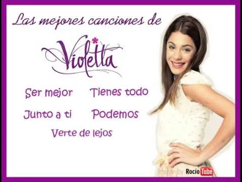 Las mejores canciones de Violetta - Segunda parte - YouTube Las mejores canciones de Violetta - Segunda parte - YouTube