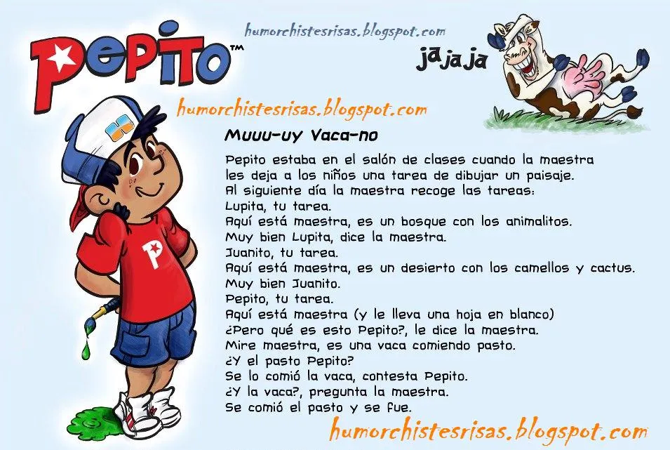 Los mejores chistes con humor para reirse: Chistes de Pepito de ... Los mejores chistes con humor para reirse: Chistes de Pepito de ...