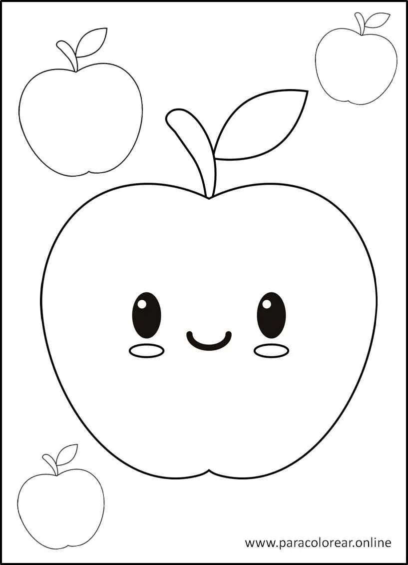 ▷ Los mejores Dibujos de Frutas para Colorear Imprimir y Pintar ▷ Los mejores Dibujos de Frutas para Colorear Imprimir y Pintar