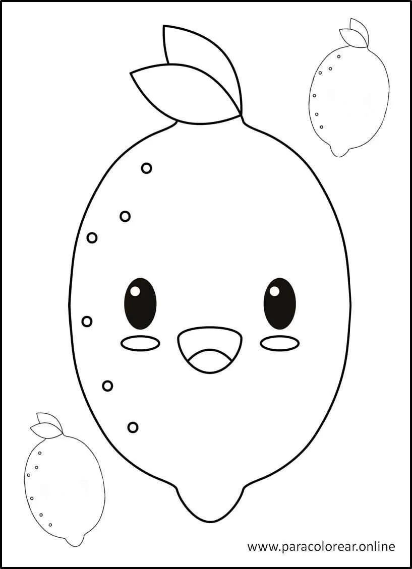 ▷ Los mejores Dibujos de Frutas para Colorear Imprimir y Pintar ▷ Los mejores Dibujos de Frutas para Colorear Imprimir y Pintar