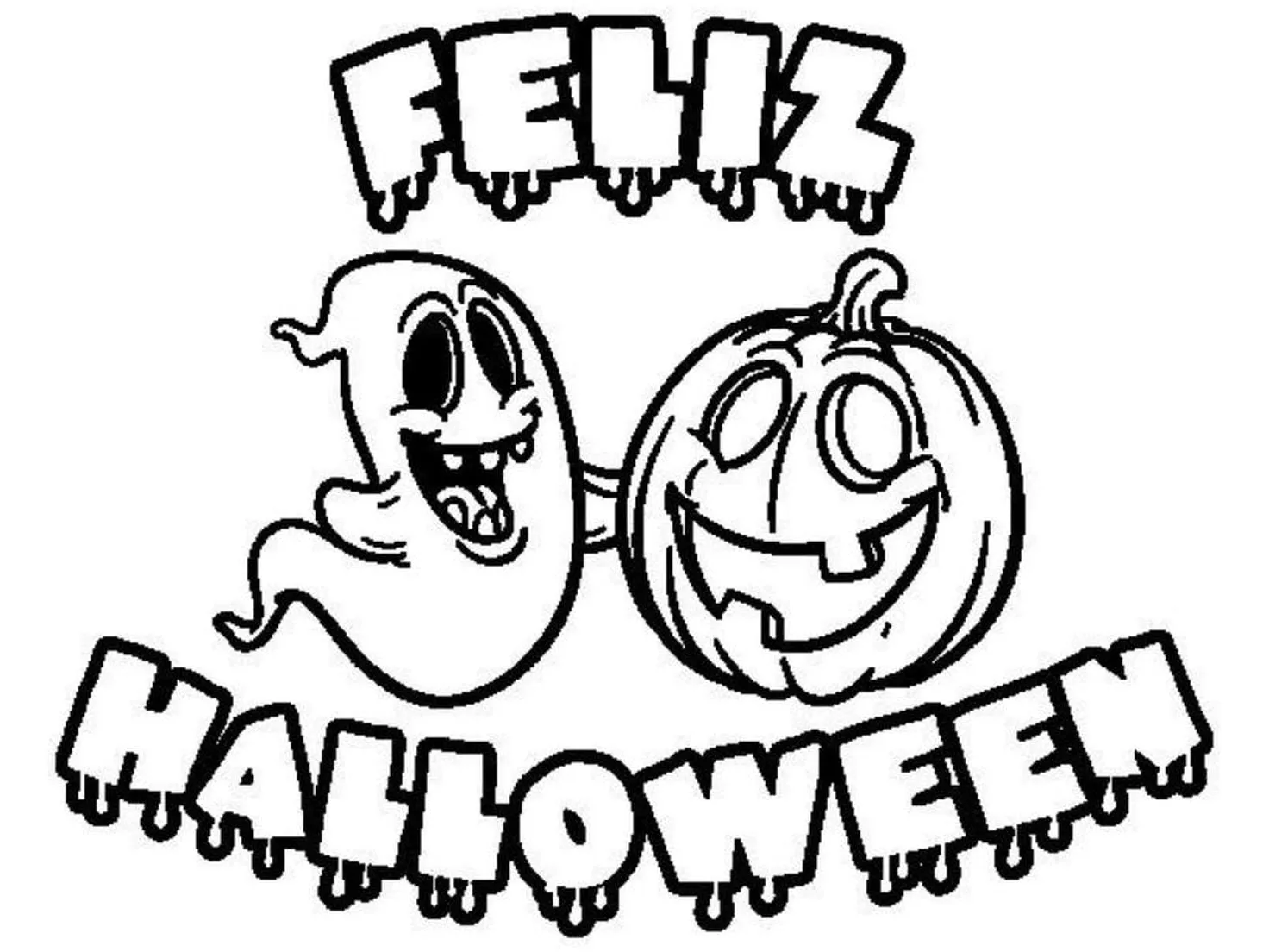 Los mejores dibujos e imágenes para imprimir en Halloween: calabazas, vampiros... - Tikitakas Los mejores dibujos e imágenes para imprimir en Halloween: calabazas, vampiros... - Tikitakas