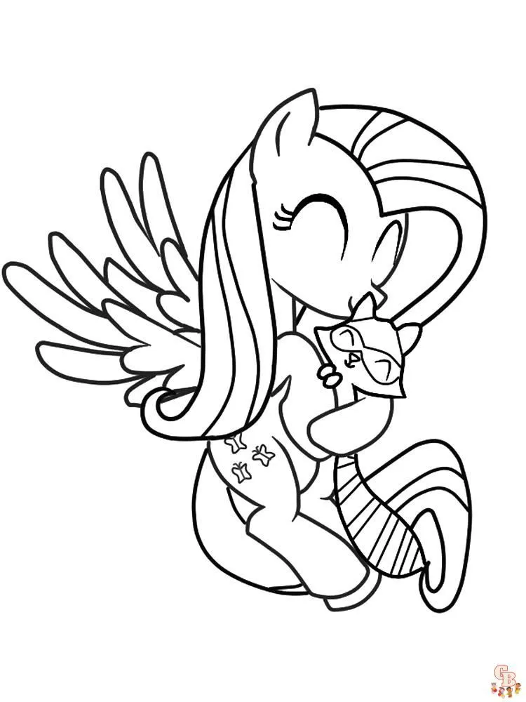 Las mejores dibujos My Little Pony para colorear de para niños Las mejores dibujos My Little Pony para colorear de para niños