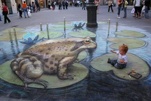Julian Beever, dibujos 3D en el suelo de la calle - Blogodisea Julian Beever, dibujos 3D en el suelo de la calle - Blogodisea