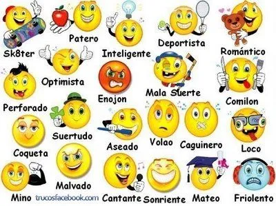 Los mejores nuevos emoticones (caritas) para el chat de Facebook Los mejores nuevos emoticones (caritas) para el chat de Facebook