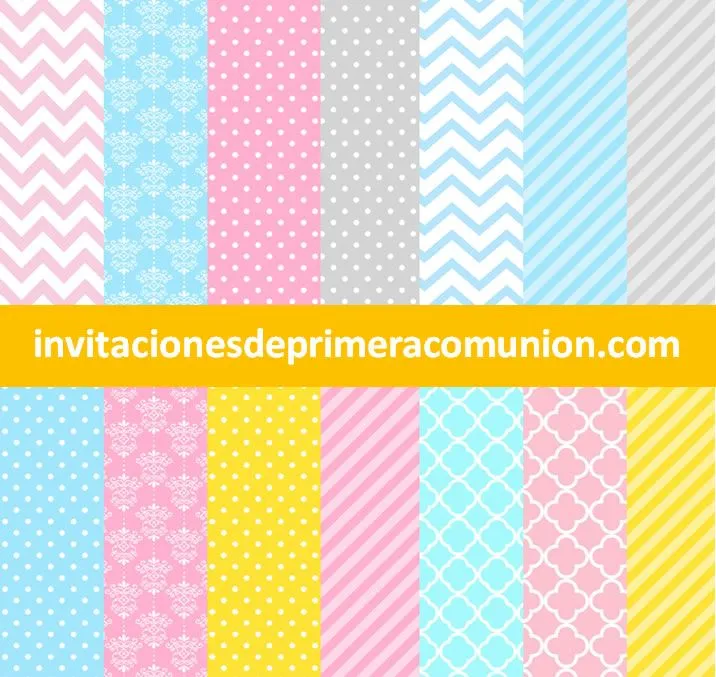 ▷ Los Mejores Fondos de Primera Comunión para invitaciones tarjetas ▷ Los Mejores Fondos de Primera Comunión para invitaciones tarjetas
