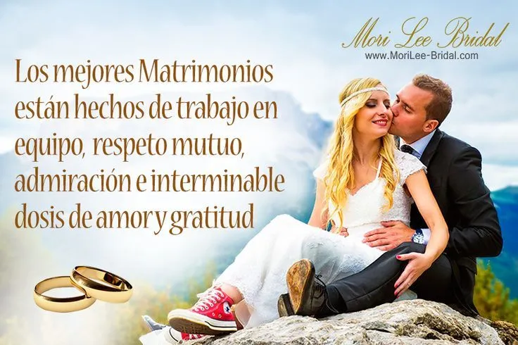 Los mejores matrimonios estan hechos de trabajo en equipo, respeto ... Los mejores matrimonios estan hechos de trabajo en equipo, respeto ...