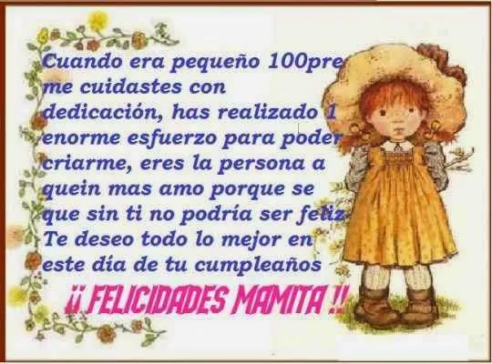 Mejores mensajes de cumpleaños para mamá ~ Frases de cumpleaños