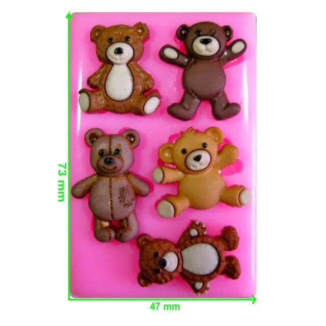 Las mejores ofertas en Molde de oso de peluche | eBay Las mejores ofertas en Molde de oso de peluche | eBay