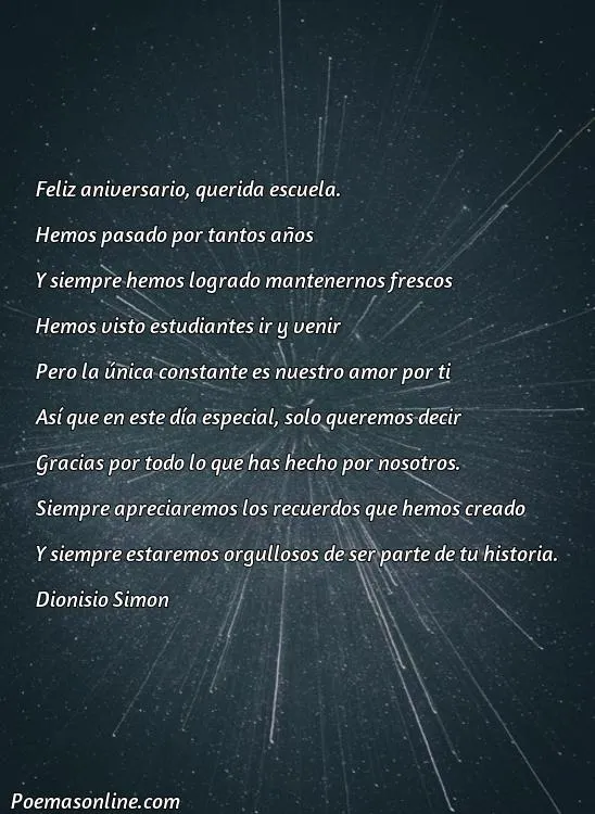 5 Mejores Poemas para el Aniversario del Colegio - Poemas Online 5 Mejores Poemas para el Aniversario del Colegio - Poemas Online