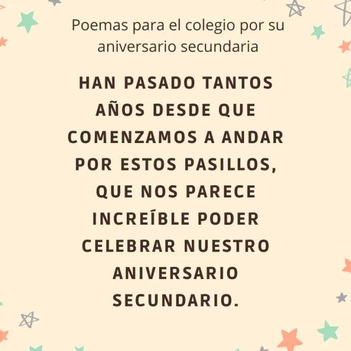LOS MEJORES Poemas para el COLEGIO por su aniversario secundaria. - Puras Letras LOS MEJORES Poemas para el COLEGIO por su aniversario secundaria. - Puras Letras
