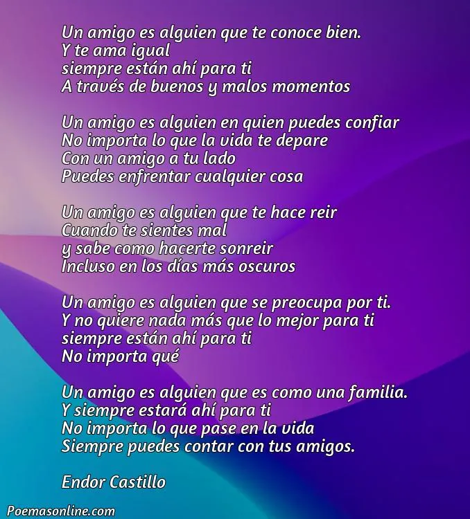 Cinco Mejores Poemas Inventados sobre la Amistad - Poemas Online