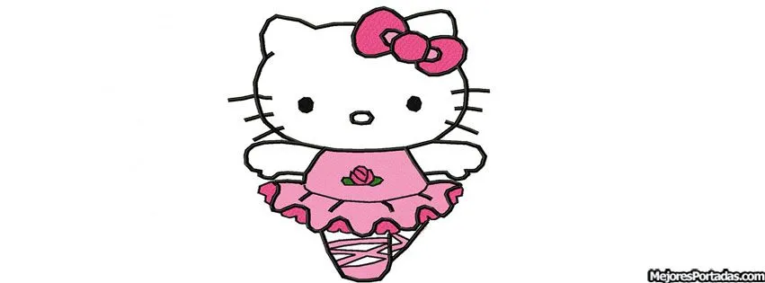 Las Mejores Portadas para tu perfil de Facebook: Hello Kitty bailarina Las Mejores Portadas para tu perfil de Facebook: Hello Kitty bailarina