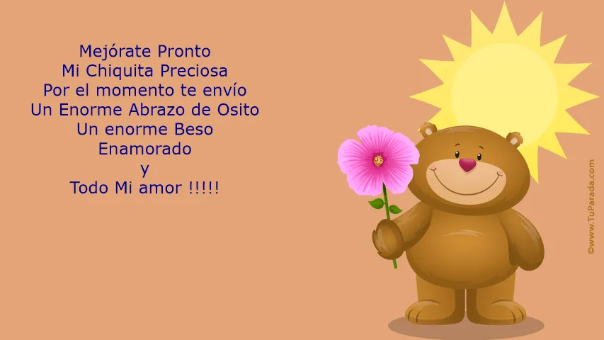 Para que te mejores pronto, Saludos, tarjetas Para que te mejores pronto, Saludos, tarjetas