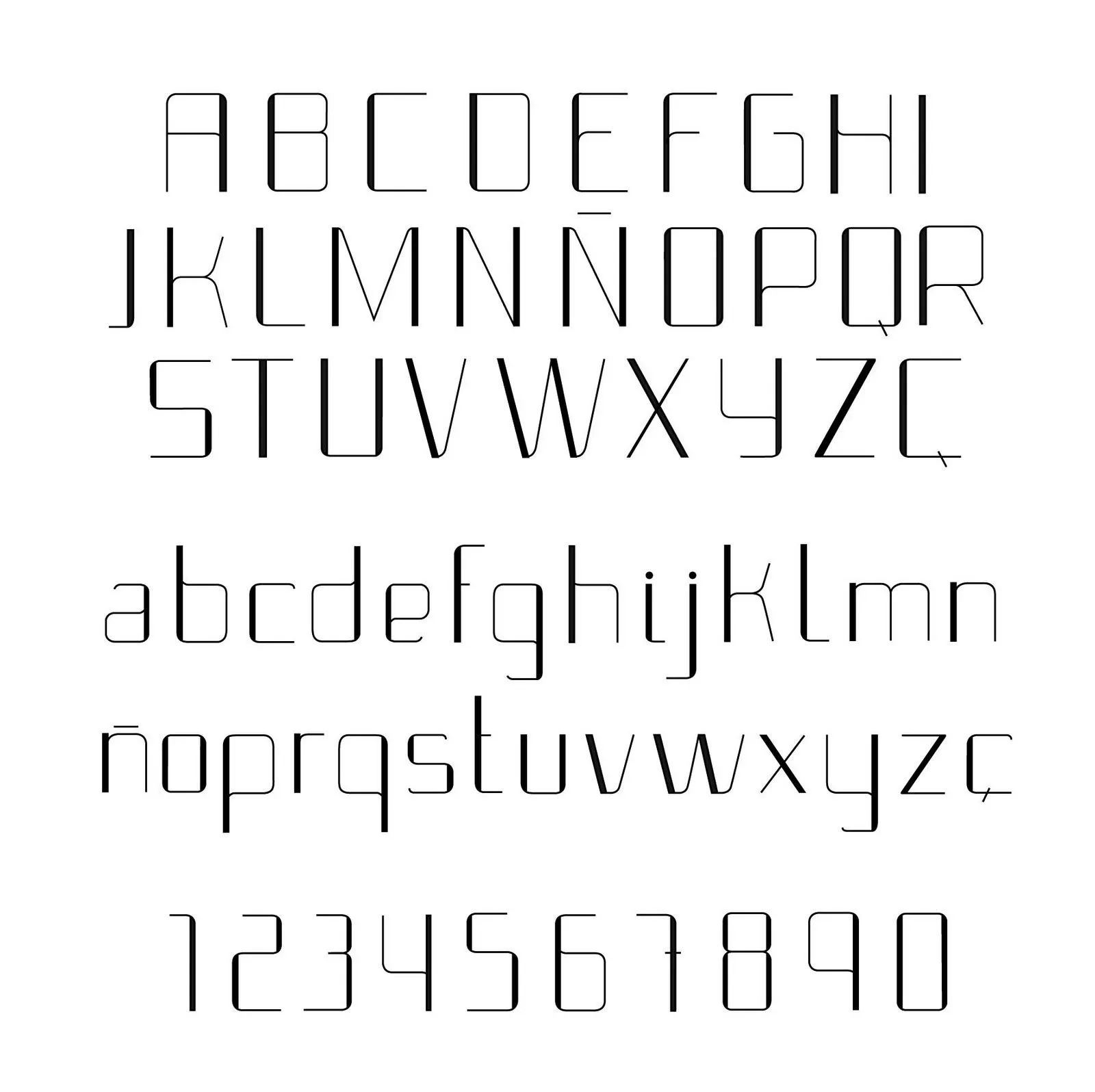 melani lleonart: Diseño de abecedario