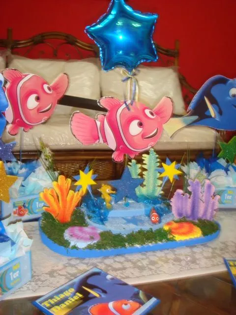 MELANY: ARREGLOS DE MESA - PERSONAJE "NEMO" 1er. Añito MELANY: ARREGLOS DE MESA - PERSONAJE "NEMO" 1er. Añito