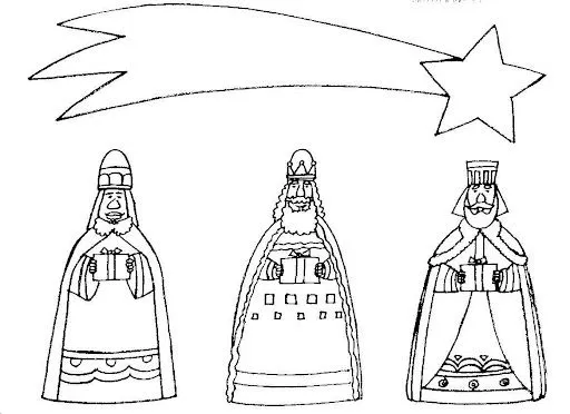 MELCHOR GASPAR Y BALTASAR DIBUJOS PARA COLOREAR MELCHOR GASPAR Y BALTASAR DIBUJOS PARA COLOREAR