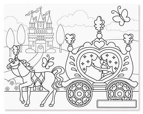 Melissa & Doug - Bloc gigante para colorear con princesas y hadas ... Melissa & Doug - Bloc gigante para colorear con princesas y hadas ...