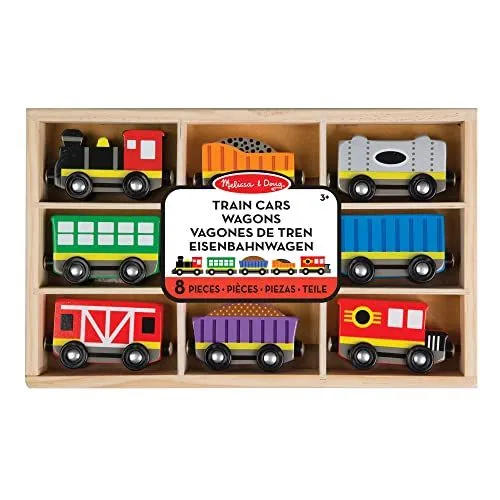 Melissa & Doug Vagones de Tren, 8 Vagones de Tren Magnéticos Para Juego de Simulación, Juguete de Madera : Amazon.com.mx: Juguetes y Juegos Melissa & Doug Vagones de Tren, 8 Vagones de Tren Magnéticos Para Juego de Simulación, Juguete de Madera : Amazon.com.mx: Juguetes y Juegos