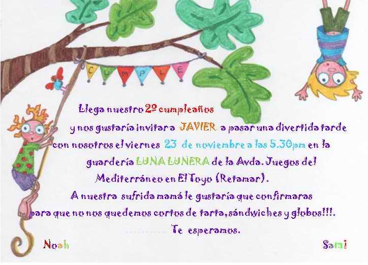 Dos mellizos, dos añitos y UN cumple… | dedosendos