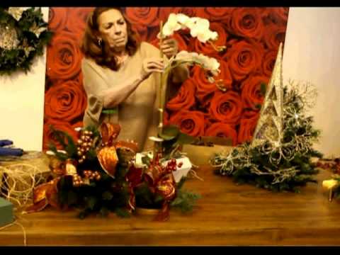 Melyana natal - arranjos florais natalinos - Designer Sonia ...