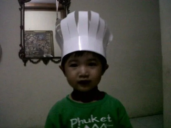 Membuat Topi Koki Sederhana | Mommies Daily Membuat Topi Koki Sederhana | Mommies Daily