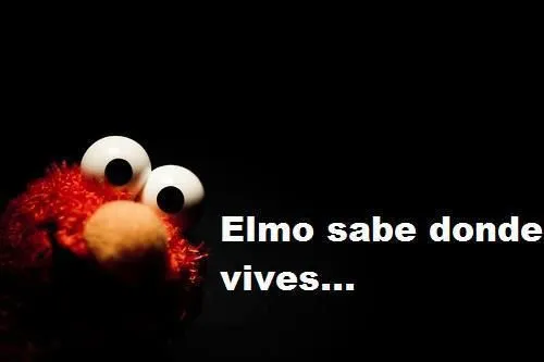 Memedroid - "elmo sabe donde vives" por liset12