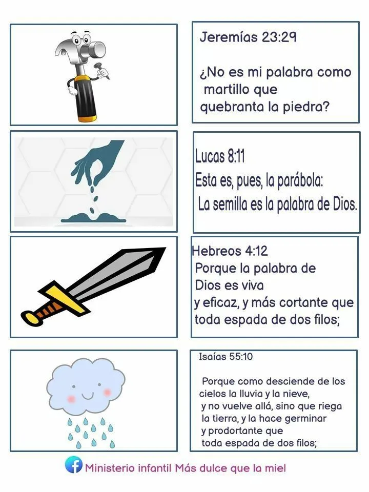 Memorama, la biblia es como: | Lecciones de la escuela dominical, Actividades de la escuela dominical, Lecciones de la biblia Memorama, la biblia es como: | Lecciones de la escuela dominical, Actividades de la escuela dominical, Lecciones de la biblia