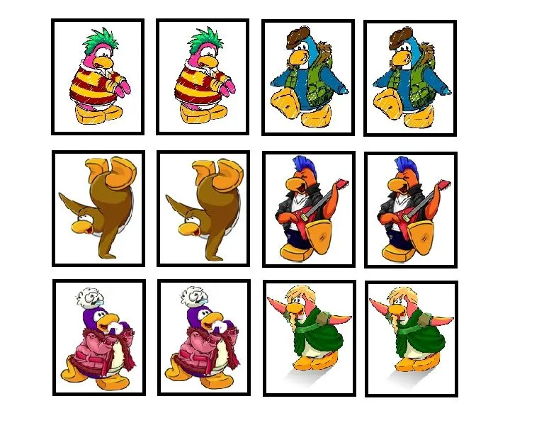 Memoramas para imprimir - Imagui