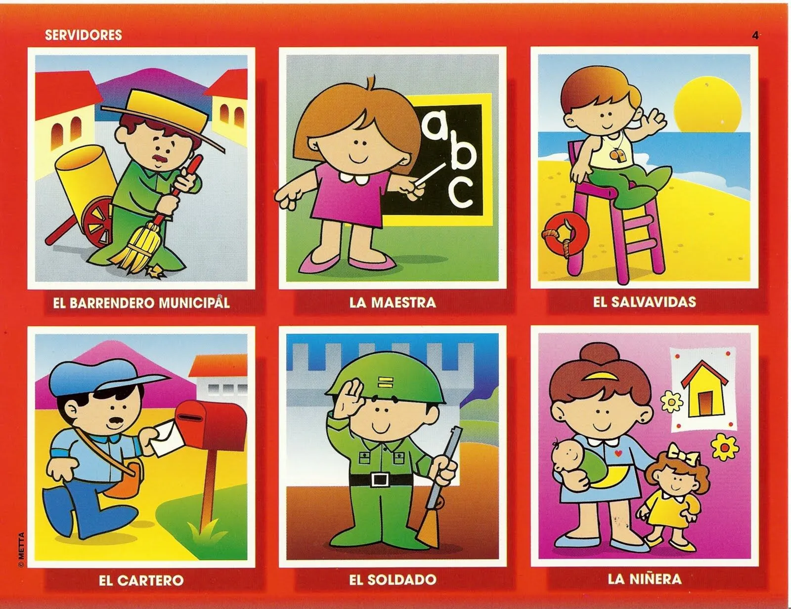 memoramas de oficios y profesiones - Buscar con Google | tareas ...