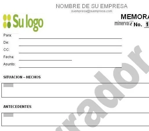 MEMORANDO (Memorando = Cosa que debe tenerse en memoria ... MEMORANDO (Memorando = Cosa que debe tenerse en memoria ...