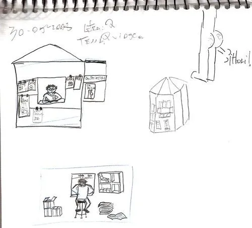 Mi memoria en dibujos 17 (Q. Quiosco, Trasero que saluda) | KyL Inc.