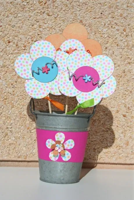 Trabajos manuales dia de la madre en foami - Imagui