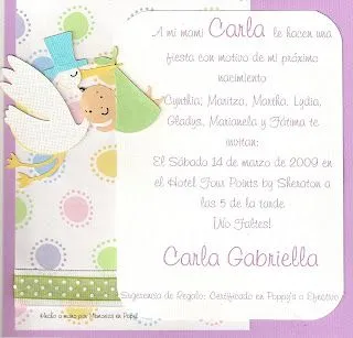 MEMORIAS EN PAPEL: Tarjeta para Baby Shower MEMORIAS EN PAPEL: Tarjeta para Baby Shower